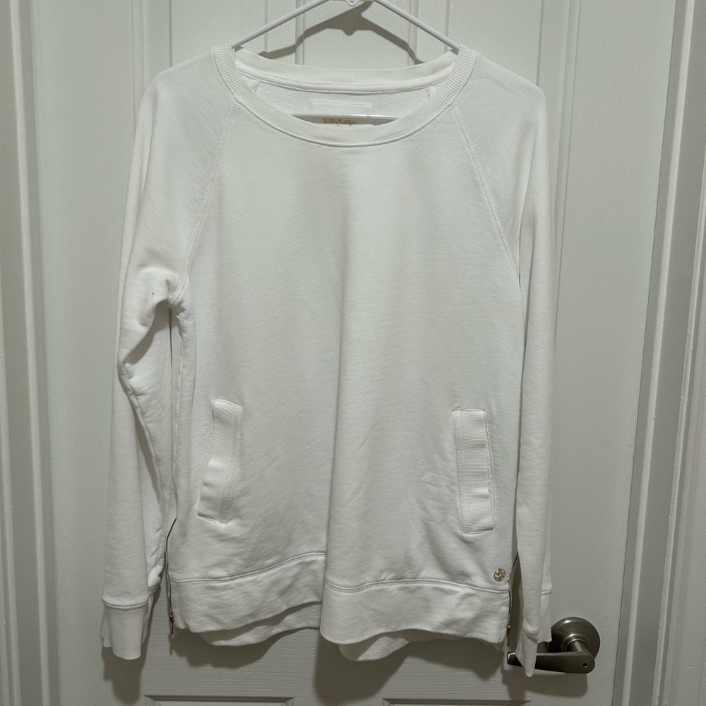 Lilly Pulitzer White Popover - Medium